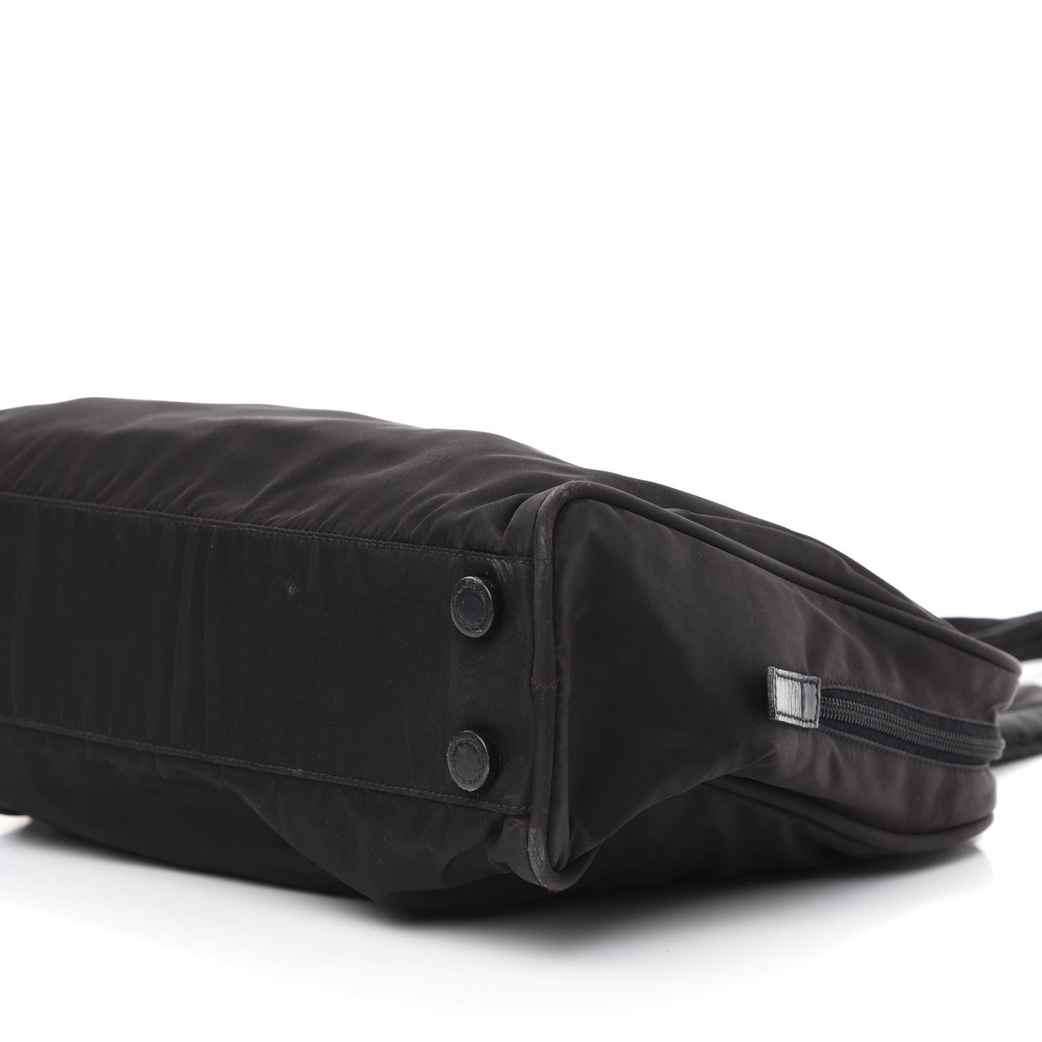 Prada Tessuto Nylon Shoulder Bag Black 7 of 10