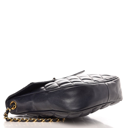 Chanel Lambskin Quilted Small Flap Navy 4 of 14