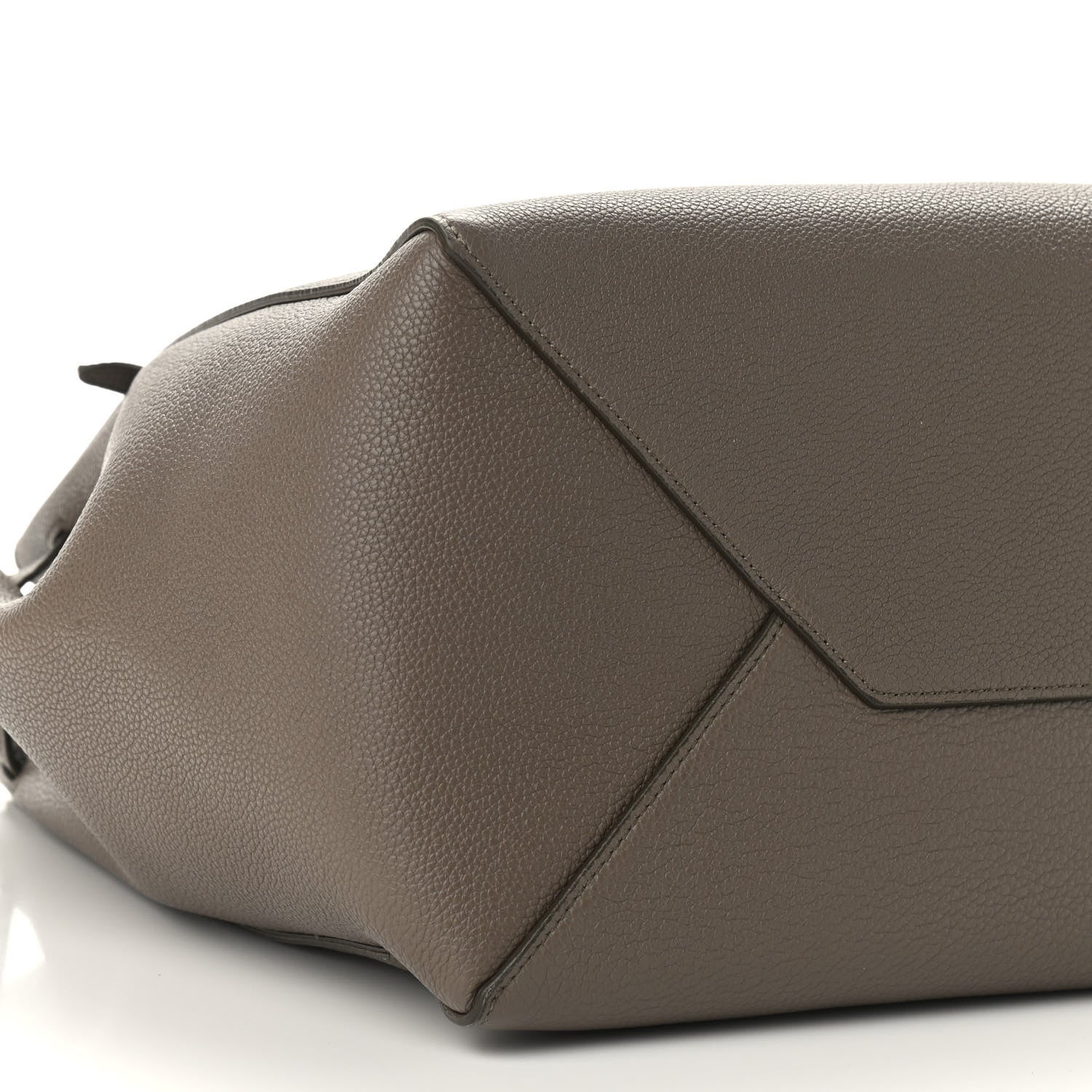 Celine Soft Grained Calfskin Small Belt Cabas Phantom Taupe 8 of 10