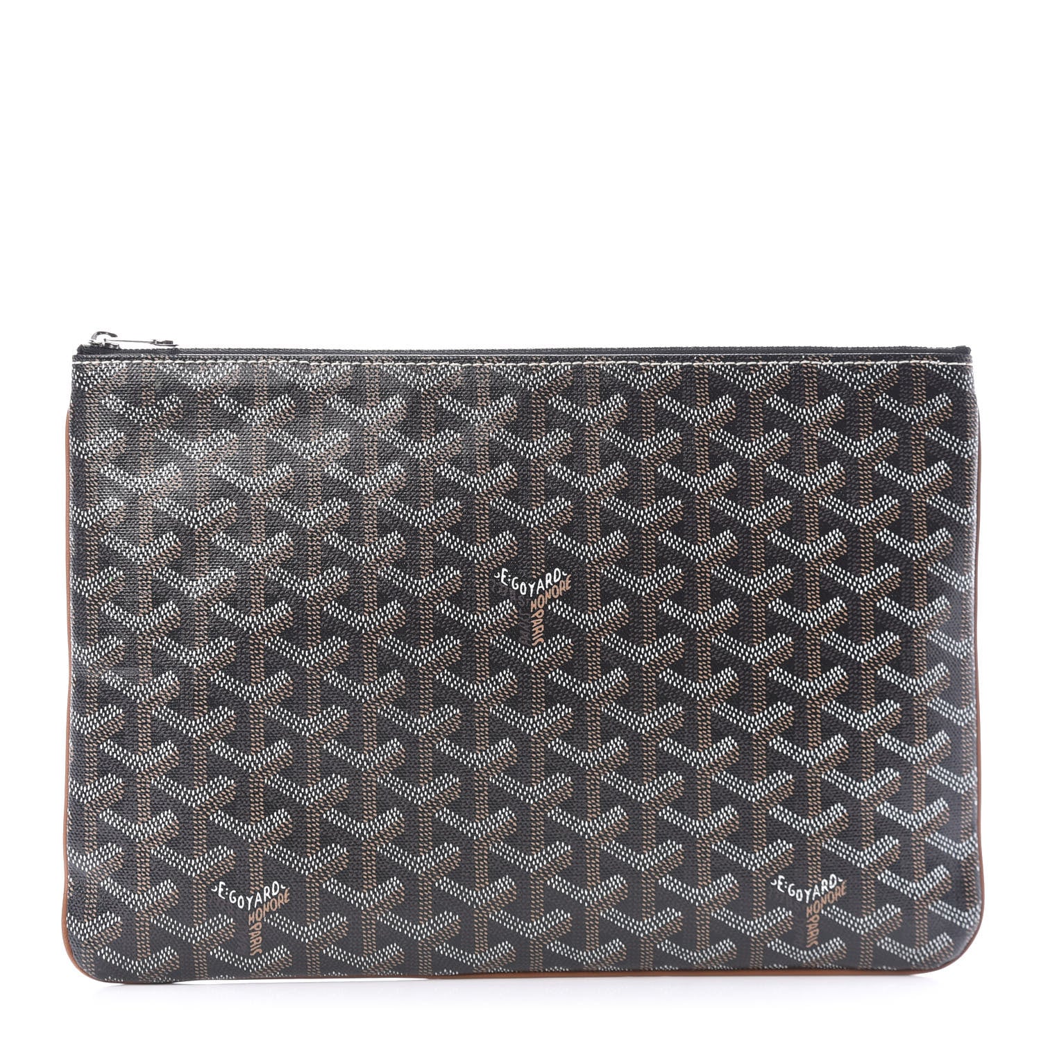 Goyard Goyardine Senat Pochette MM Black 1 of 9