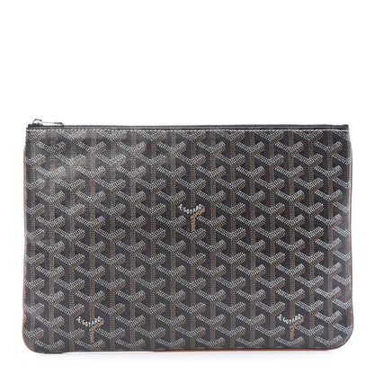 Goyard Goyardine Senat Pochette MM Black 1 of 9
