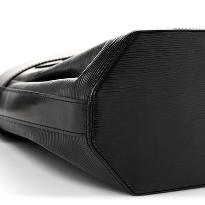 Louis Vuitton Epi Sac D'epaule Black 8 of 10