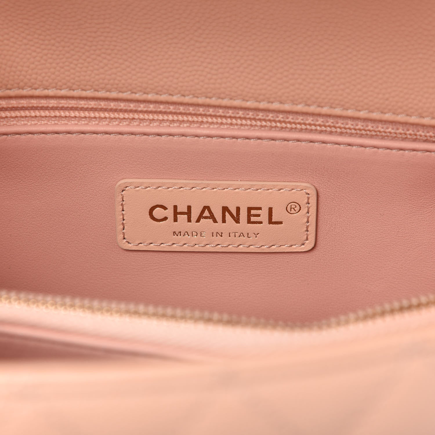 Chanel Caviar Quilted Small Coco Handle Flap Light Pink 8 of 10