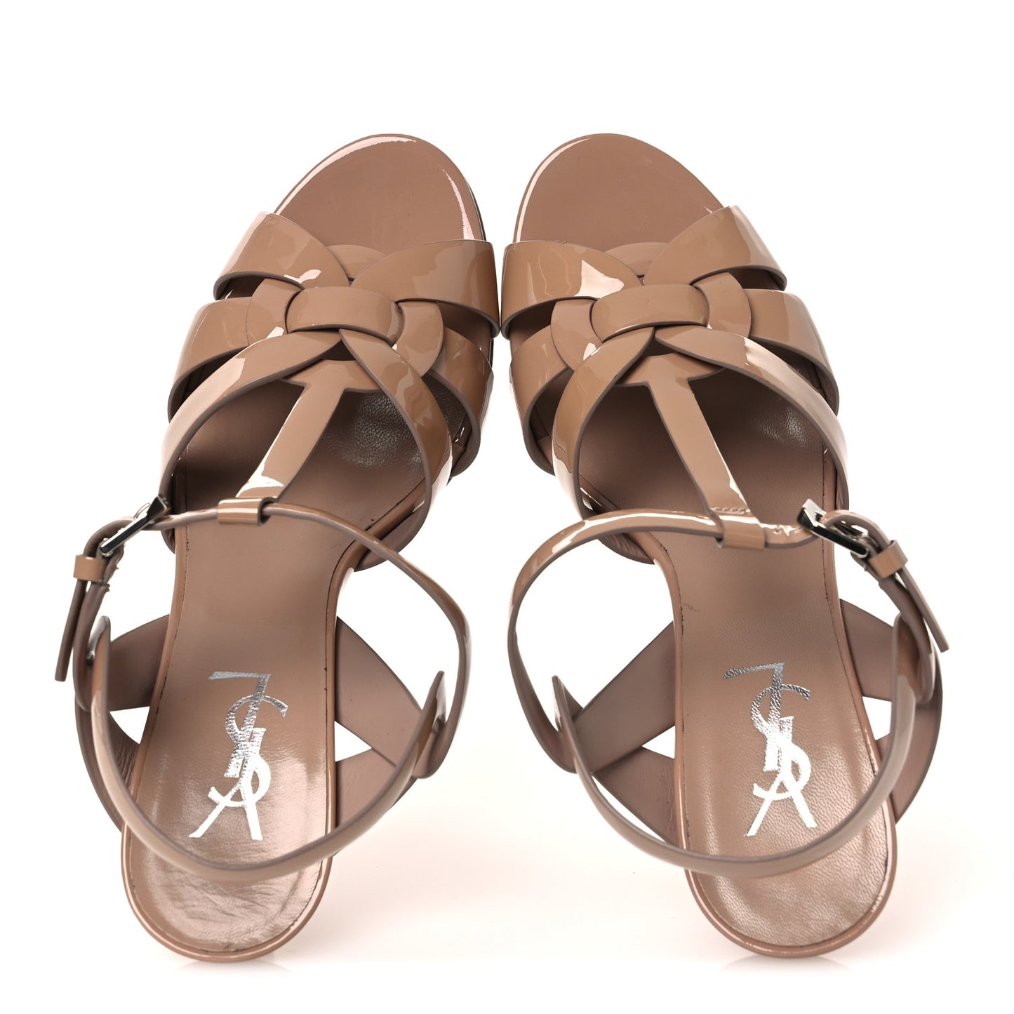 Patent Tribute 75 Platform Sandals 38 Nude