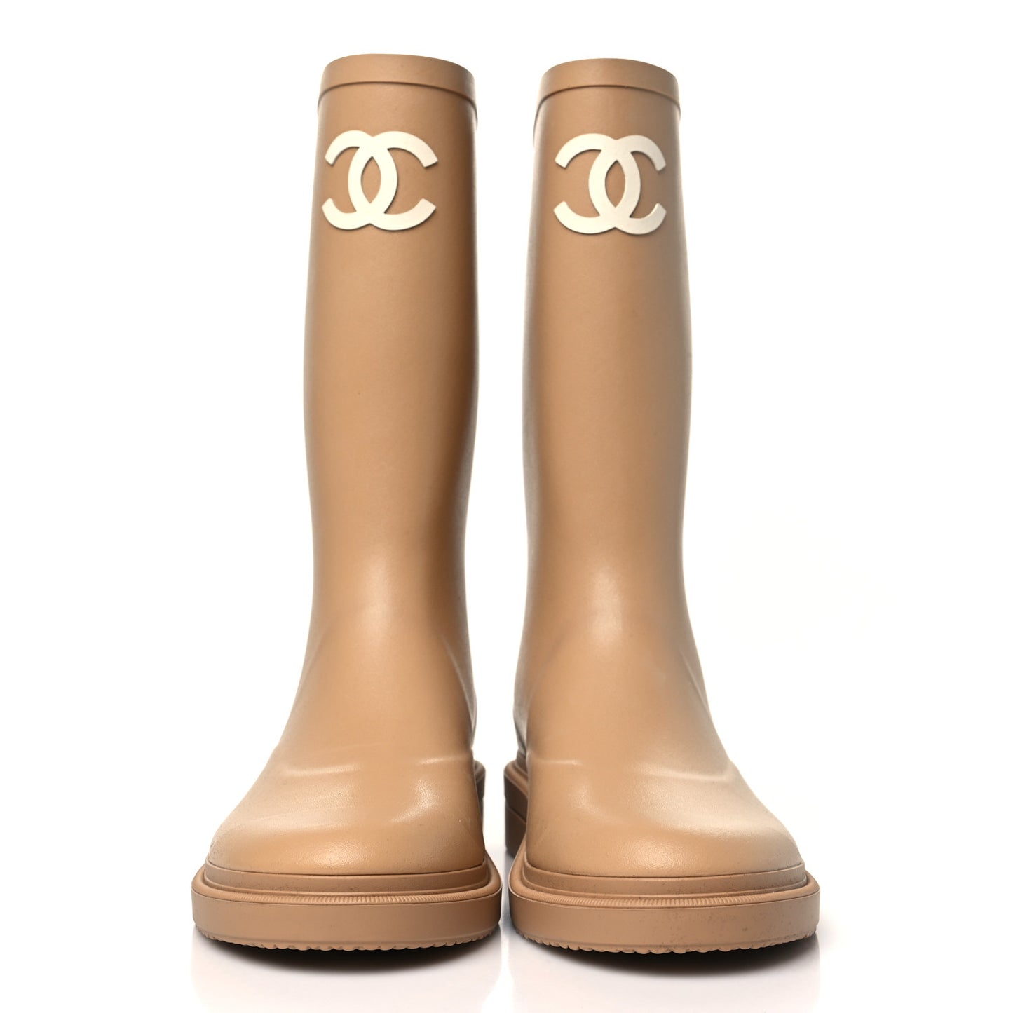 Caoutchouk CC High Boots 38 Beige