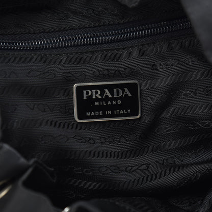 Prada Nylon Vela Medium Backpack Black 5 of 11