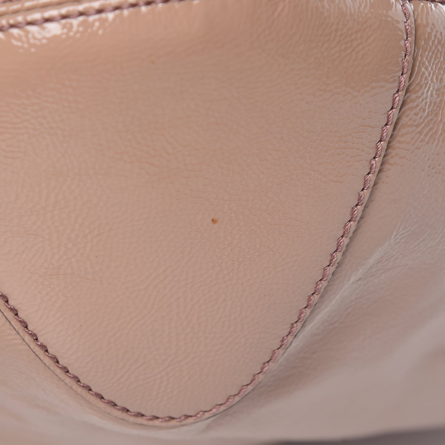 Gucci Patent Medium Soho Chain Hobo Dark Cipria 8 of 10