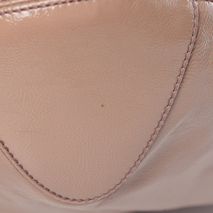Gucci Patent Medium Soho Chain Hobo Dark Cipria 8 of 10