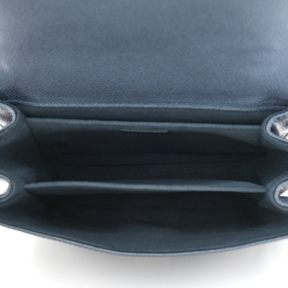 Louis Vuitton Metallic Empreinte Monogram Giant Pochette Metis Navy Nacre 5 of 7
