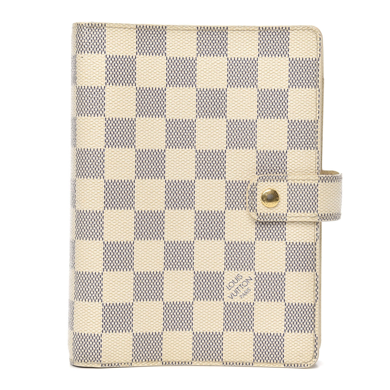 Louis Vuitton Damier Azur Medium Ring Agenda Cover 1 of 9