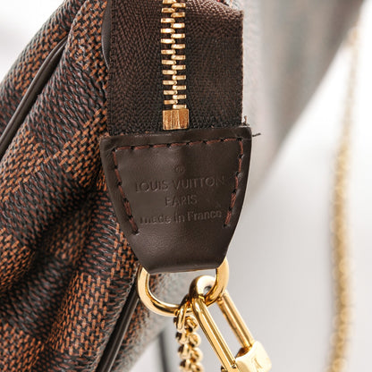 Louis Vuitton Damier Ebene Eva Clutch 6 of 6