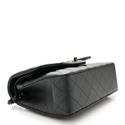 Chanel Lambskin Quilted Small Double Flap So Black 4 of 11