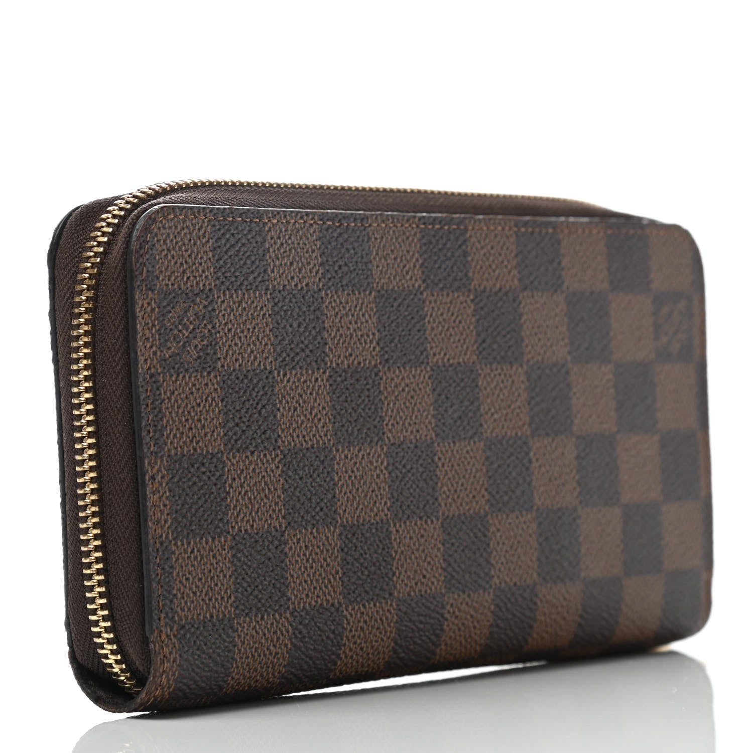 Louis Vuitton Damier Ebene Zippy Wallet 2 of 5