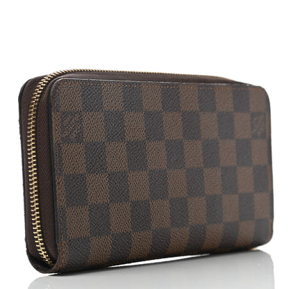 Louis Vuitton Damier Ebene Zippy Wallet 2 of 5