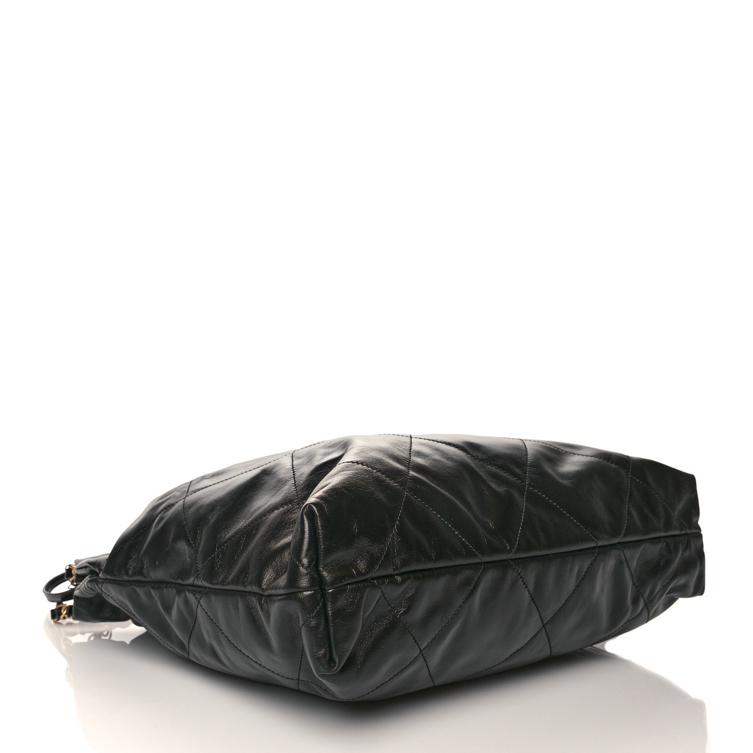 Chanel Shiny Calfskin Quilted Chanel 22 Black 4 of 11