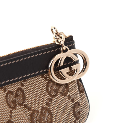 Gucci Monogram Interlocking G Small Coin Purse Dark Brown 11 of 12