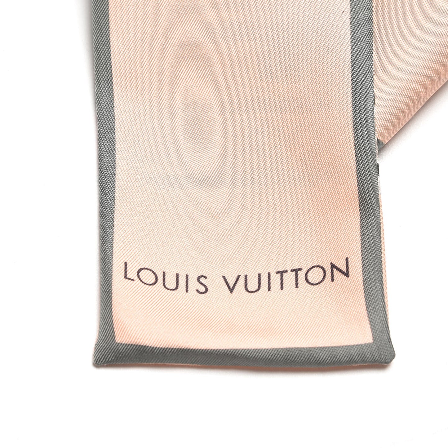 Silk Monogram Trunks Bandeau Rose Poudre