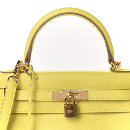 Hermes Evercolor Kelly Retourne 28 Lime 11 of 12