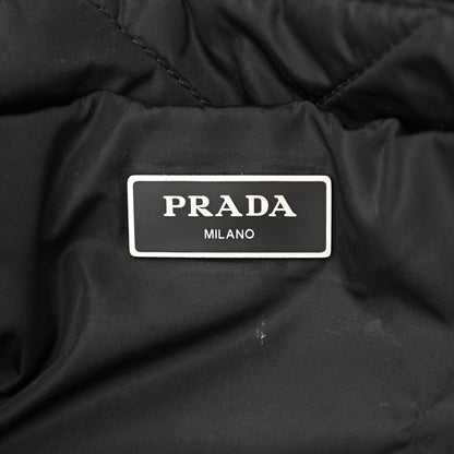 Prada Tessuto Nylon Bomber Tote Black 7 of 14