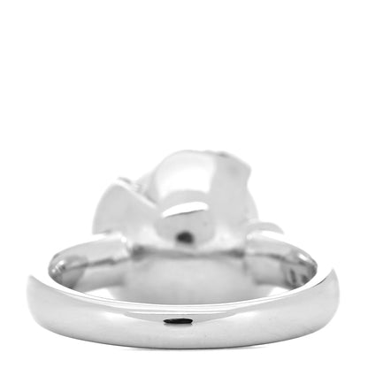 Mikimoto 18K White Gold Diamond South Sea Cultured Pearl 11mm Cocktail Ring 53 6.5 3 of 6