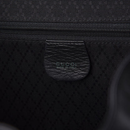 Gucci Calfskin Bamboo Backpack Black 5 of 12