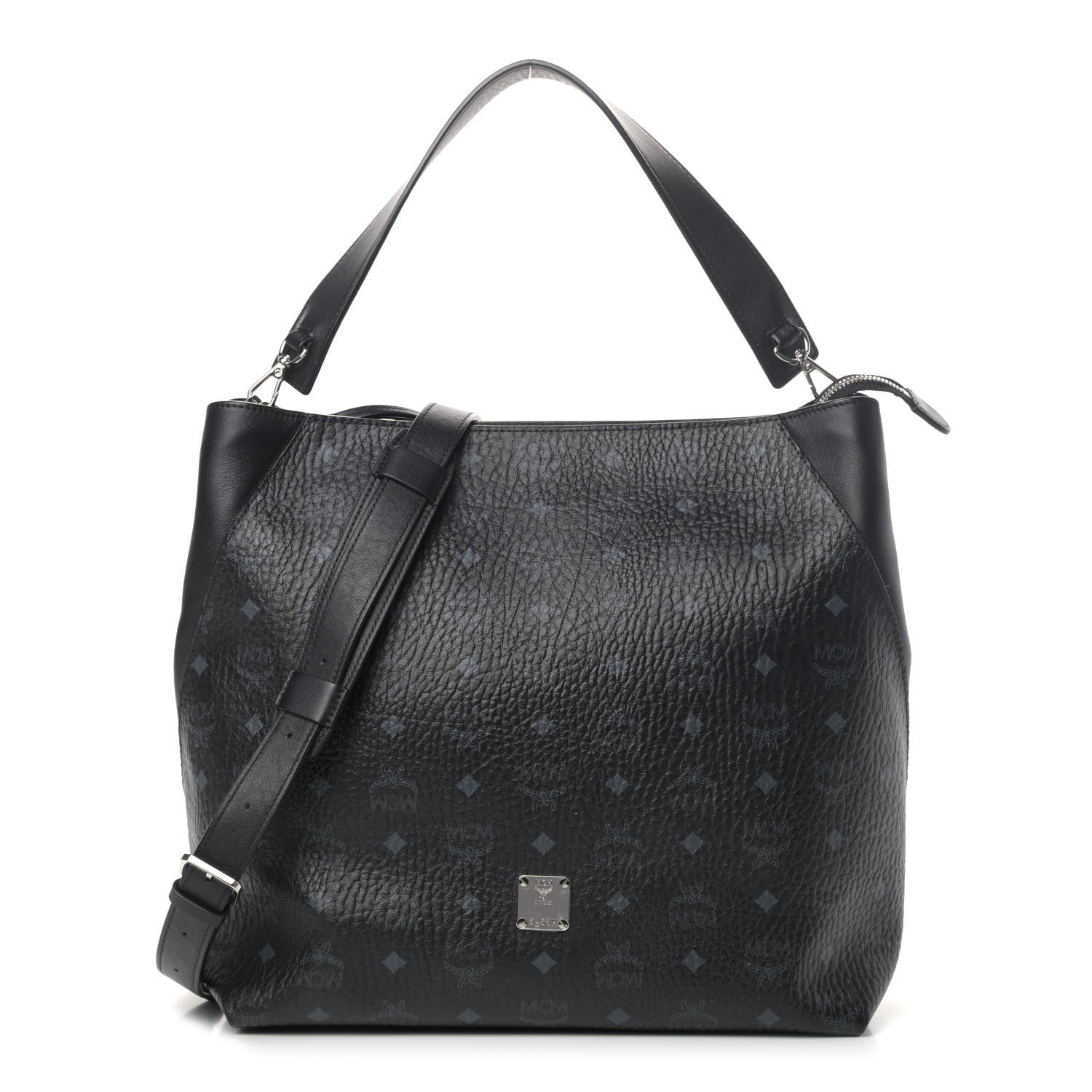 MCM Visetos Large Klara Hobo Black 1 of 5