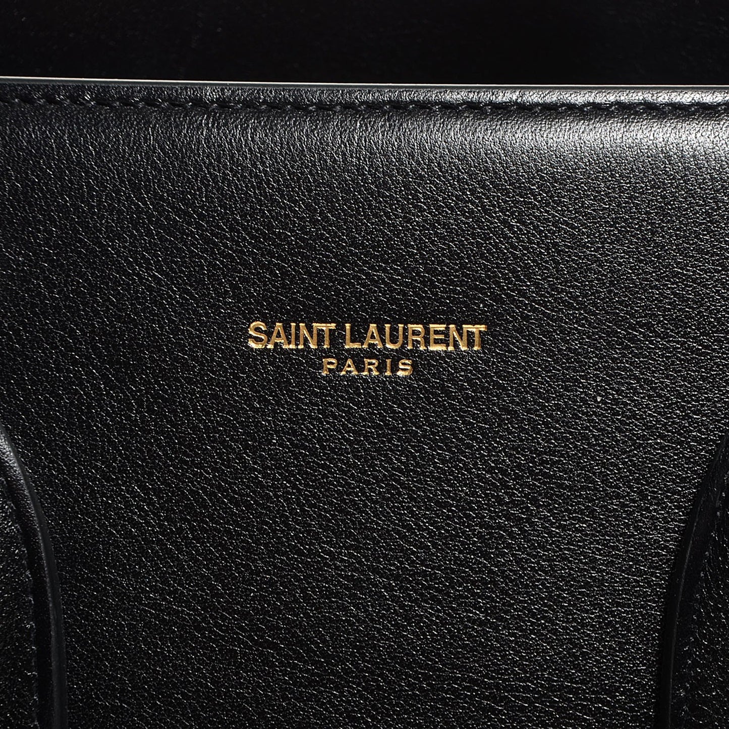 Calfskin Small Sac De Jour Black