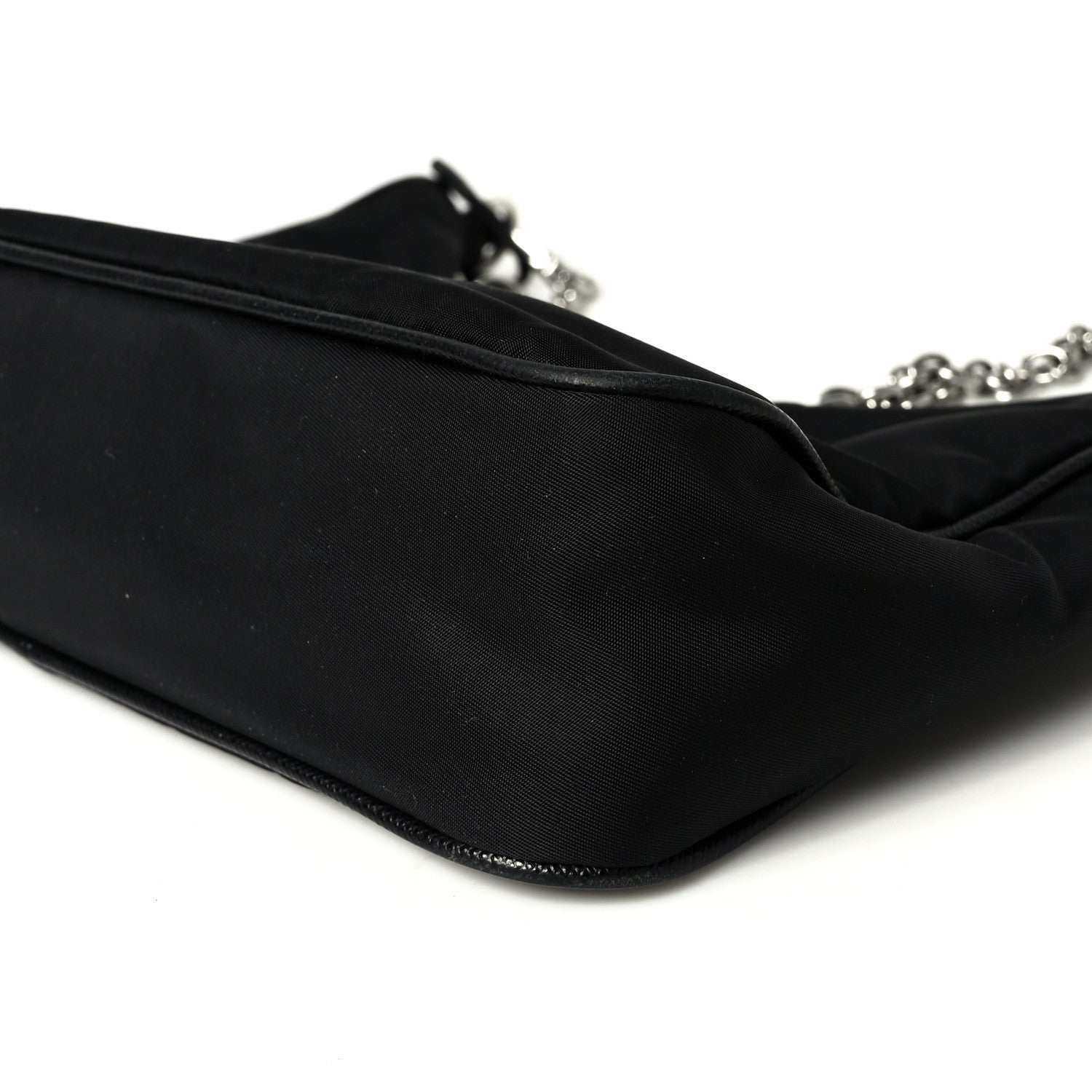 Prada Nylon Re-Edition 2005 Shoulder Bag Black 9 of 11