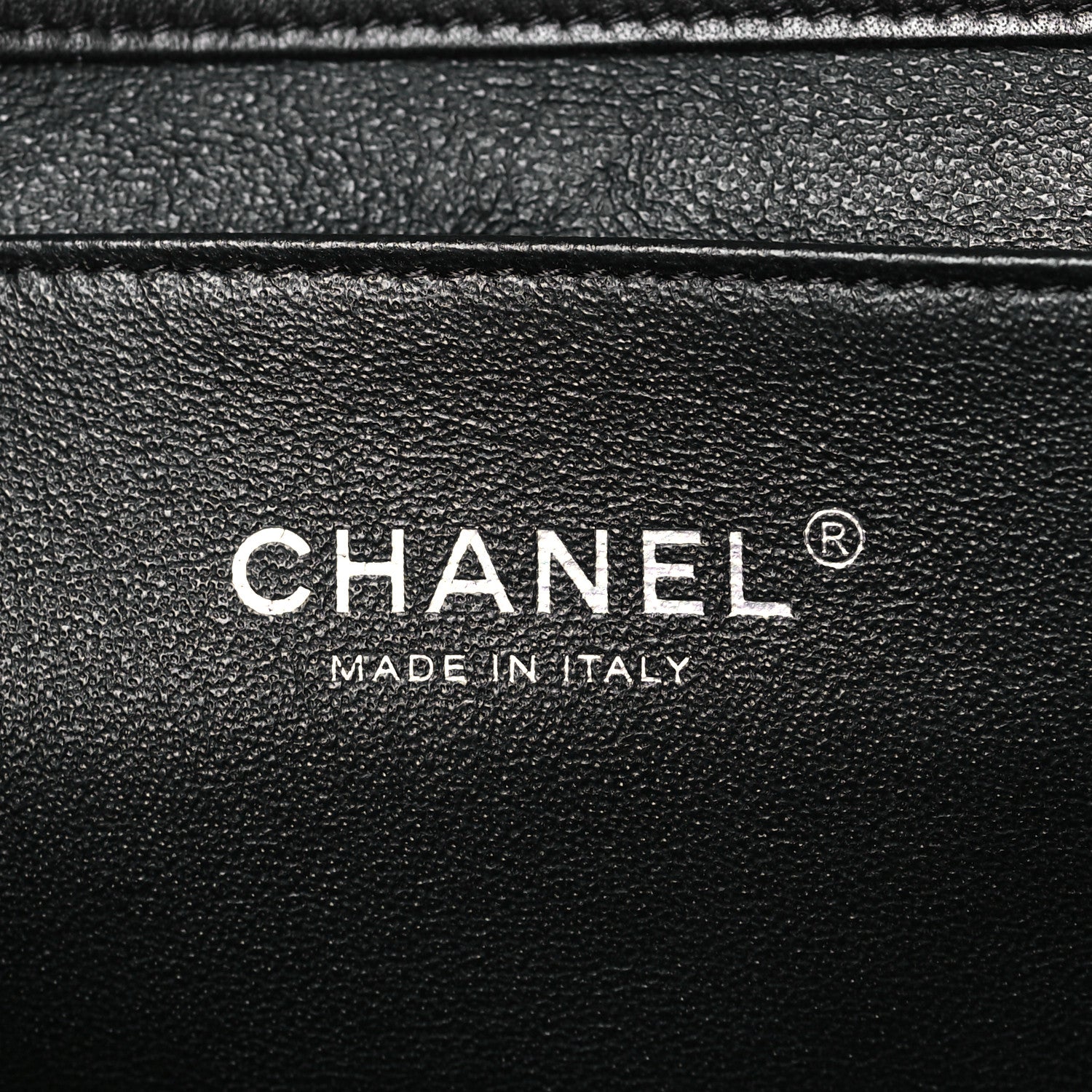 Chanel Lambskin Quilted Clutch with Chain Flap Black 6 of 10