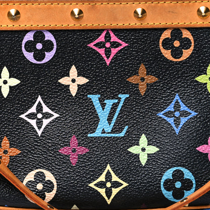 Louis Vuitton Monogram Multicolor Pochette Accessories Black 9 of 14