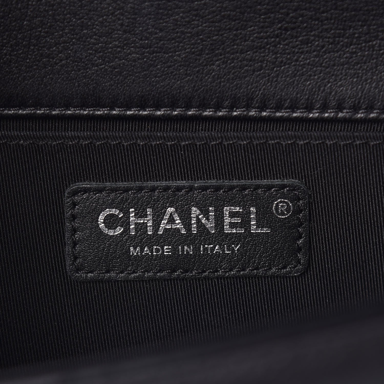 Chanel Lambskin Quilted Medium Boy Flap Black 6 of 11