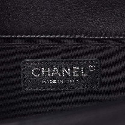 Chanel Lambskin Quilted Medium Boy Flap Black 6 of 11