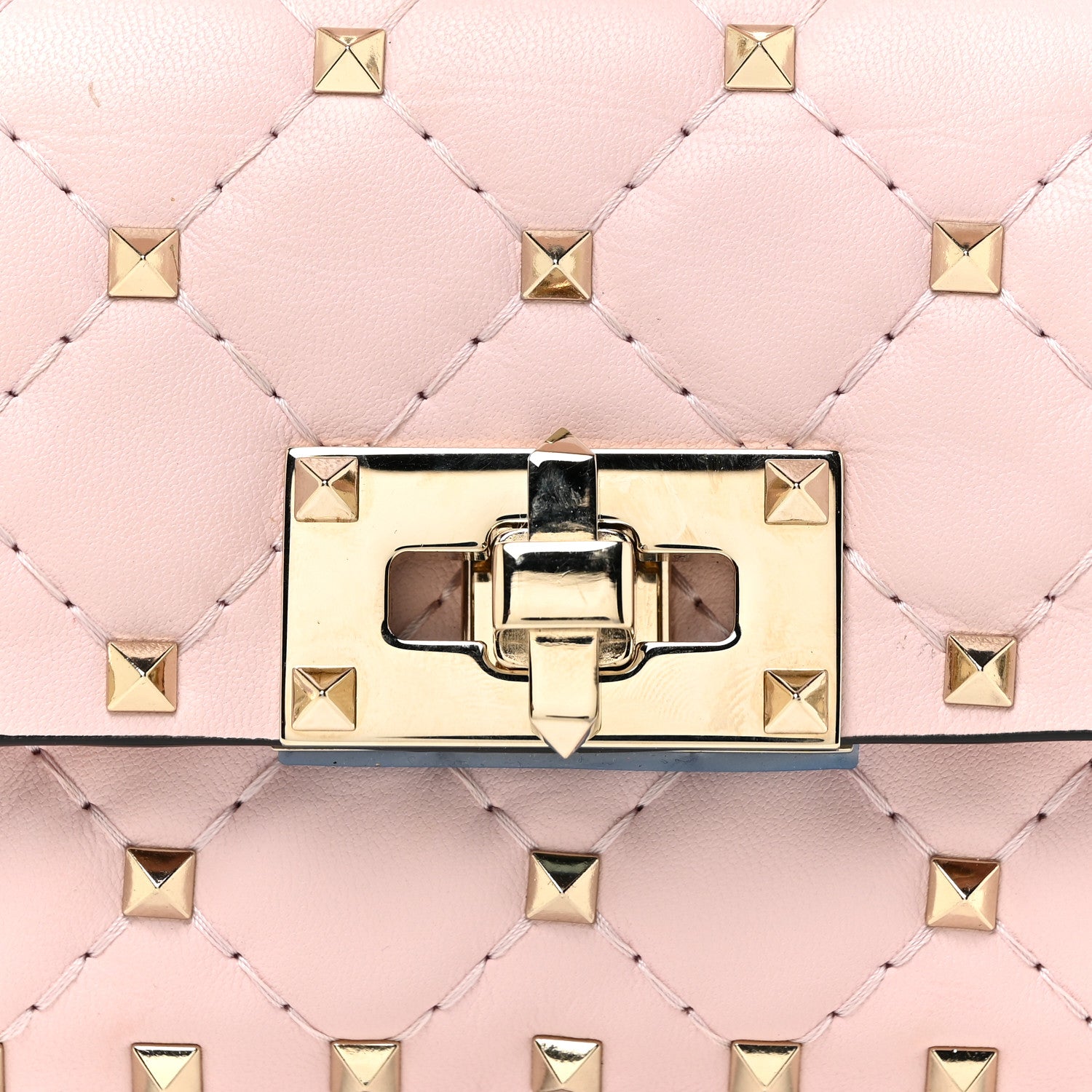 Valentino Garavani Nappa Micro Rockstud Spike Shoulder Bag Rose Quartz 7 of 10