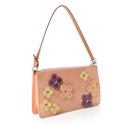 Louis Vuitton Vernis Lexington Fleurs Pochette Pink 3 of 11