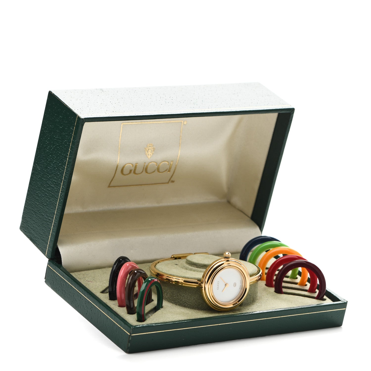 Gucci Stainless Steel 26mm Interchangeable Bezel Quartz Watch 6 of 6