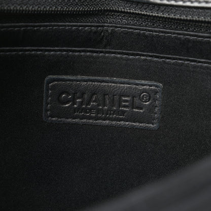 Chanel Nylon Medium Travel Flap Black 6 of 13