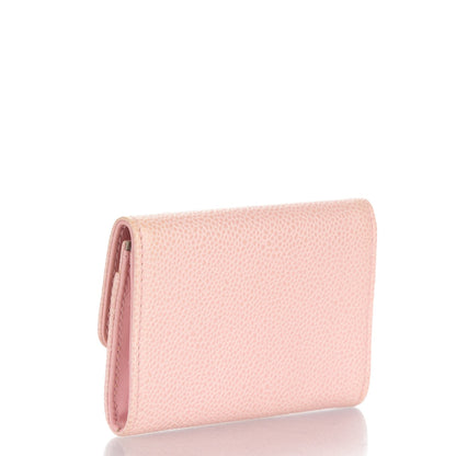 Chanel Caviar CC Timeless Card Holder Pink 3 of 8