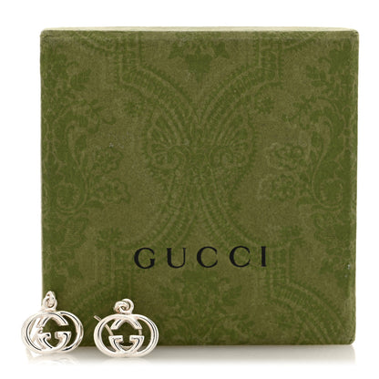 Gucci Sterling Silver Britt Drop Earrings 5 of 5