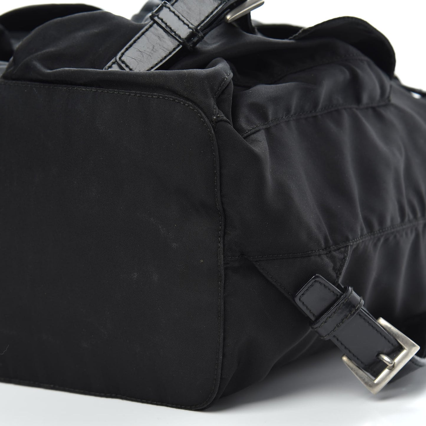 Nylon Vela Medium Backpack Black