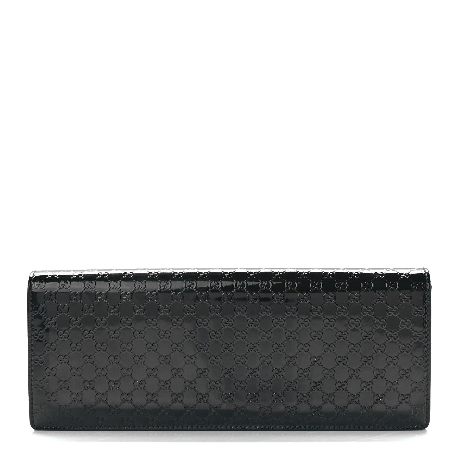 Gucci Patent Microguccissima Small Broadway Clutch Black 1 of 13