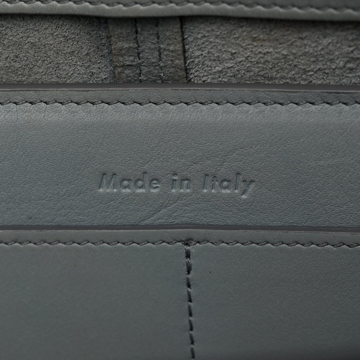 Smooth Calfskin Tri-Fold Clutch on Chain Cloud