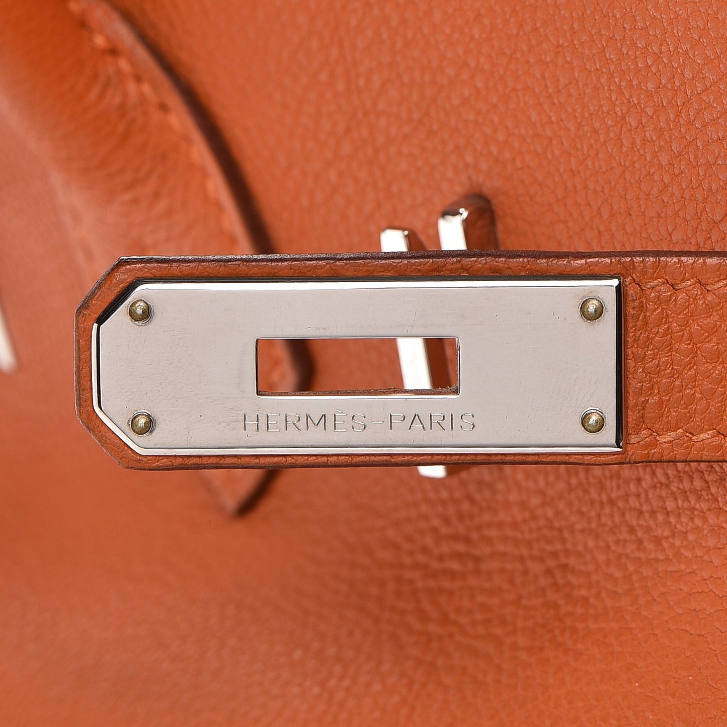 Togo Birkin 35 Orange