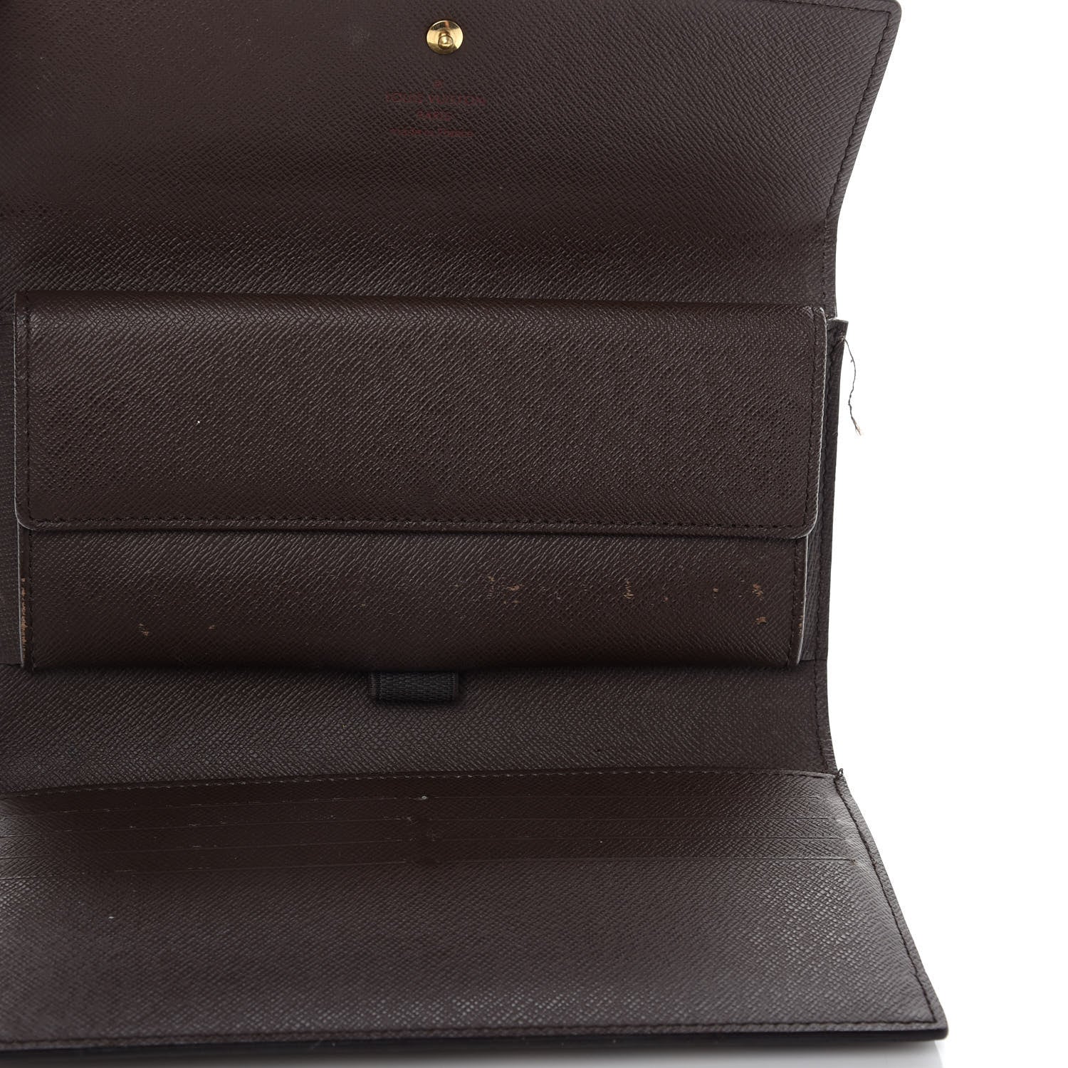Louis Vuitton Damier Ebene Porte Tresor International Wallet 8 of 11
