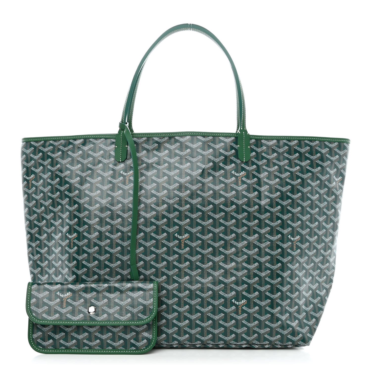 Goyard Goyardine Saint Louis GM Green 1 of 12