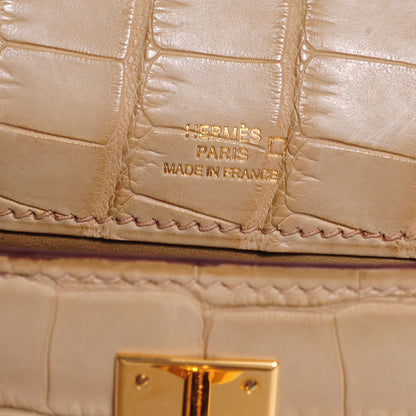 Hermes Matte Alligator Kelly Pochette Poussiere 10 of 17