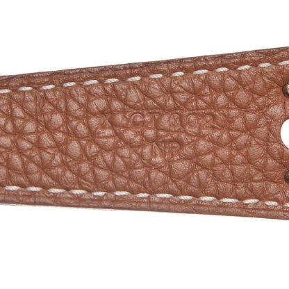Hermes Taurillon Clemence Lindy 34 Gold 7 of 7