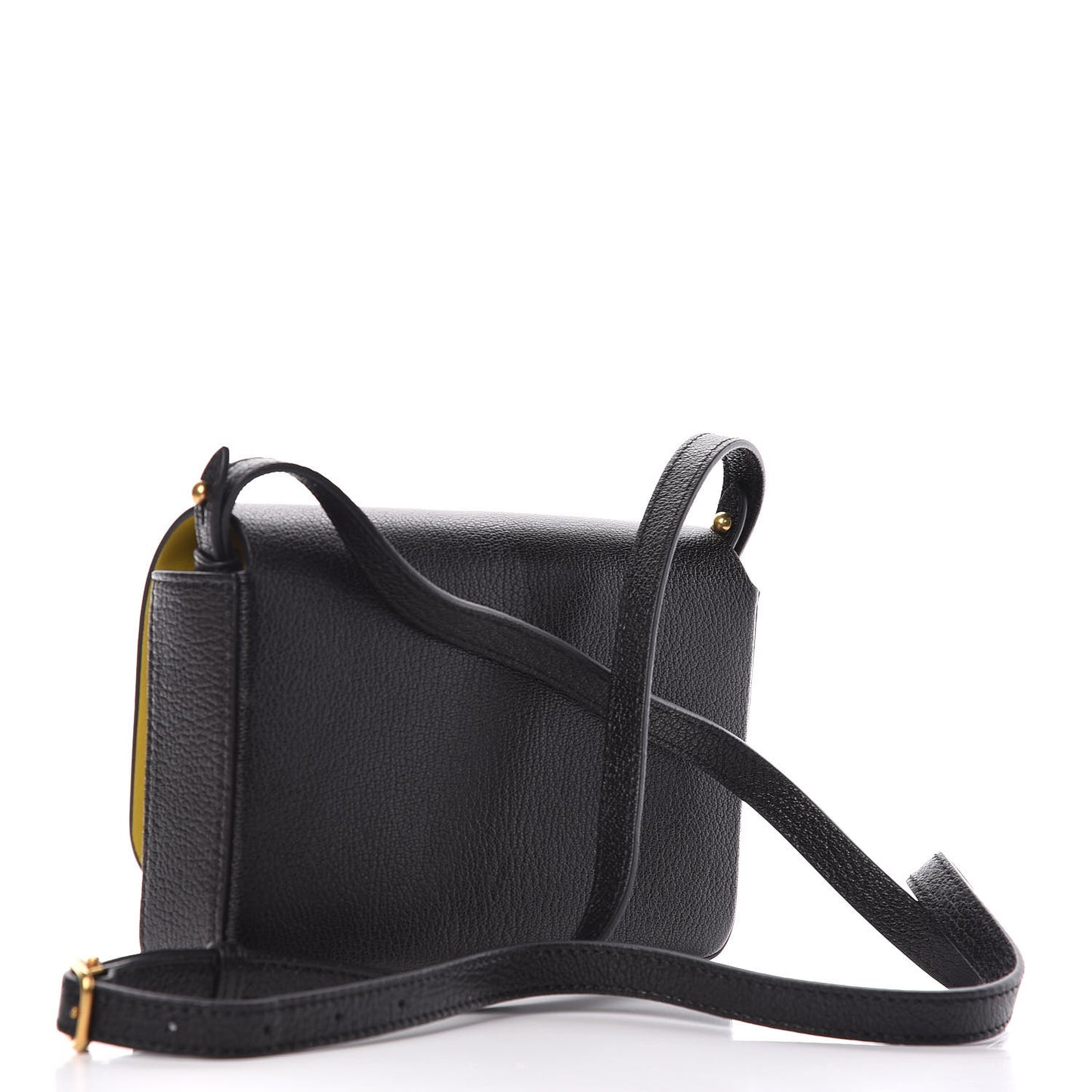 Goatskin Hampshire Crossbody Black