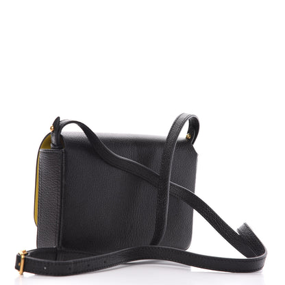 Burberry Goatskin Hampshire Crossbody Black 3 of 10