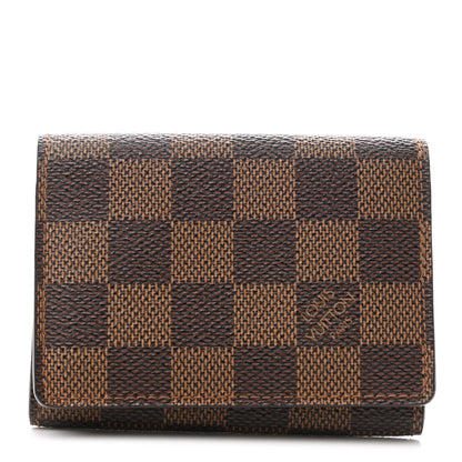 Louis Vuitton Damier Ebene Business Card Holder 1 of 6