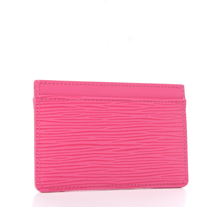 Louis Vuitton Epi Card Holder Pink 2 of 6